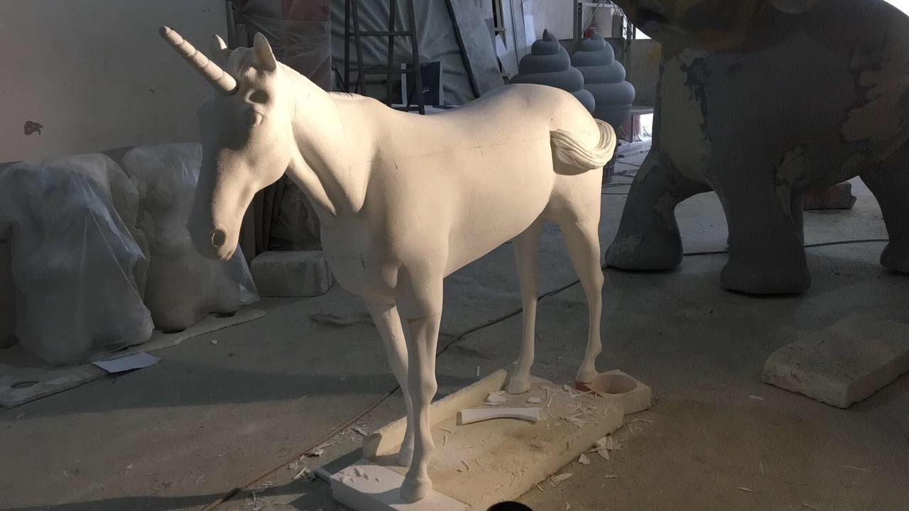 Mascotte En Polystyrene 4