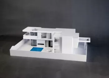 Modèle de villa Architecturale d'impression 3D