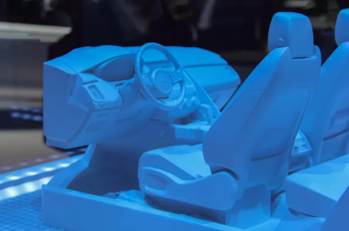 pièces détachées automobiles avec imprimantes 3D