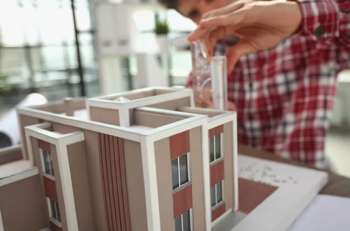 production 3d dans l'industrie architecturale