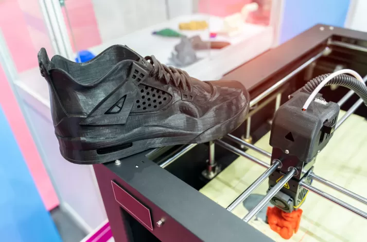 production de chaussures avec impression 3d