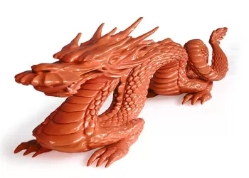 Modèle de Dragon Géant 3D