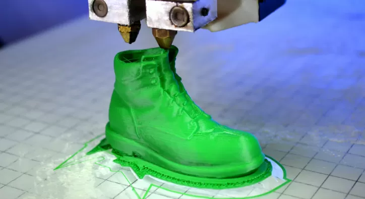 l’impression 3D de Chaussures