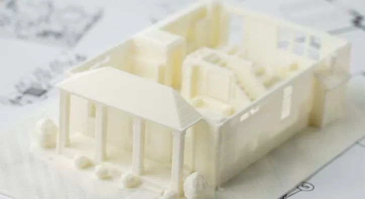 Impression de Modèles Architecturaux avec des Machines 3D SLA