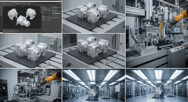 Le Processus de Production de Maquettes Industrielles